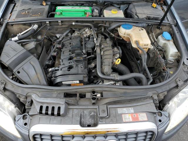 WAUAF78E88A056816 - 2008 AUDI A4 2.0T GRAY photo 11