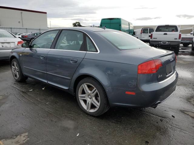 WAUAF78E88A056816 - 2008 AUDI A4 2.0T GRAY photo 2