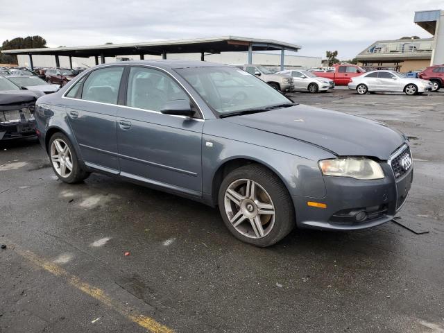 WAUAF78E88A056816 - 2008 AUDI A4 2.0T GRAY photo 4