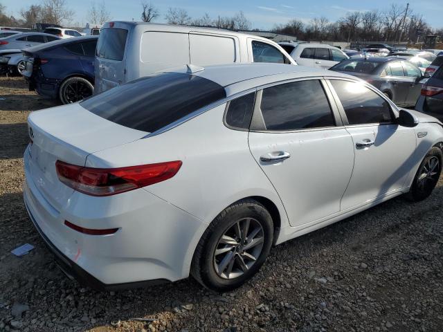 5XXGT4L32KG343266 - 2019 KIA OPTIMA LX WHITE photo 3