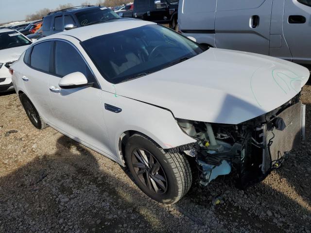 5XXGT4L32KG343266 - 2019 KIA OPTIMA LX WHITE photo 4