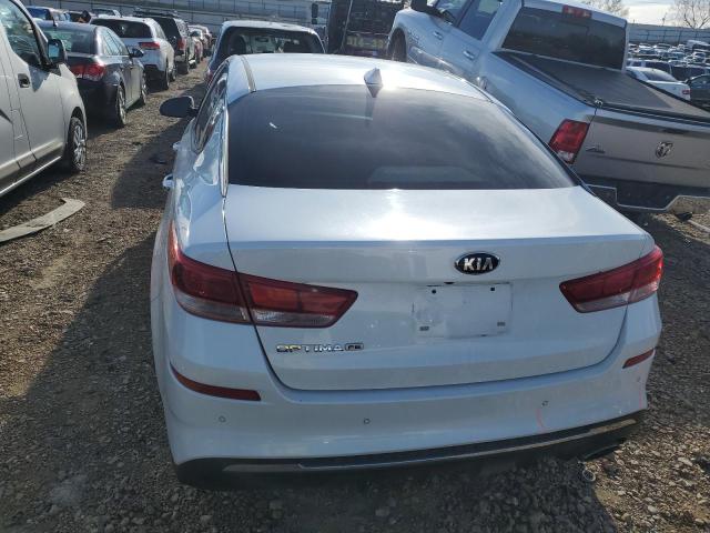 5XXGT4L32KG343266 - 2019 KIA OPTIMA LX WHITE photo 6