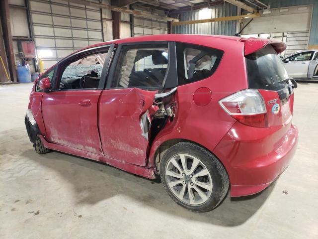 JHMGE8H55DC072183 - 2013 HONDA FIT SPORT RED photo 2