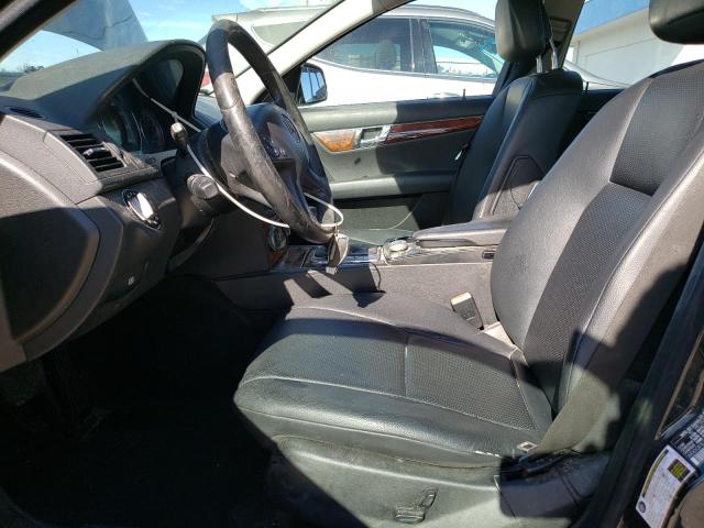 WDDGF81X09F268411 - 2009 MERCEDES-BENZ C 300 4MATIC BLACK photo 7