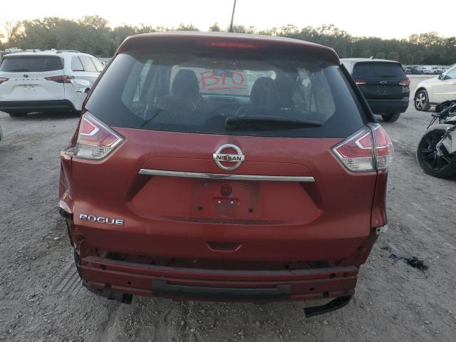 KNMAT2MT6FP565123 - 2015 NISSAN ROGUE S BURGUNDY photo 6