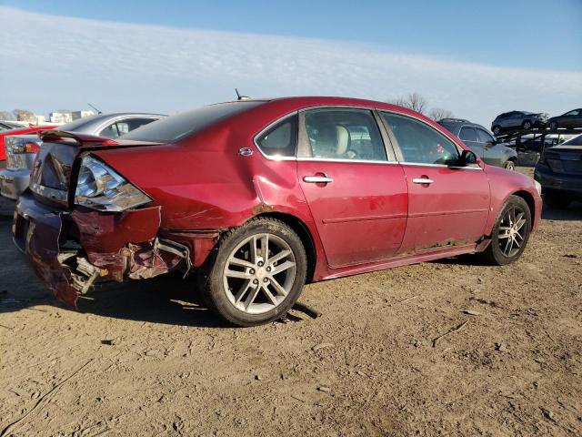 2G1WU57MX91211317 - 2009 CHEVROLET IMPALA LTZ RED photo 3