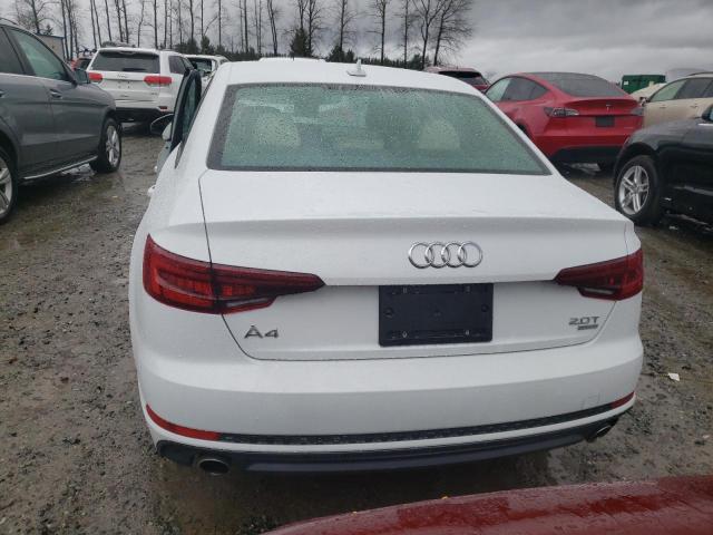 WAUKMAF41JA234900 - 2018 AUDI A4 PREMIUM WHITE photo 6