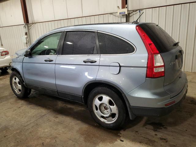 5J6RE4H34BL065489 - 2011 HONDA CR-V LX BLUE photo 2