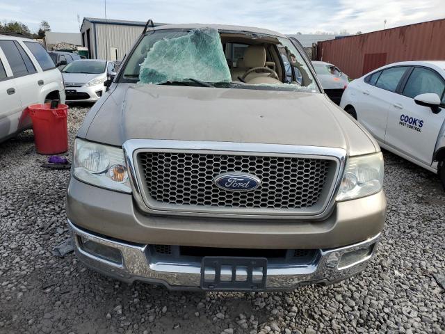 1FTPX12574NC48571 - 2004 FORD F150 TAN photo 5