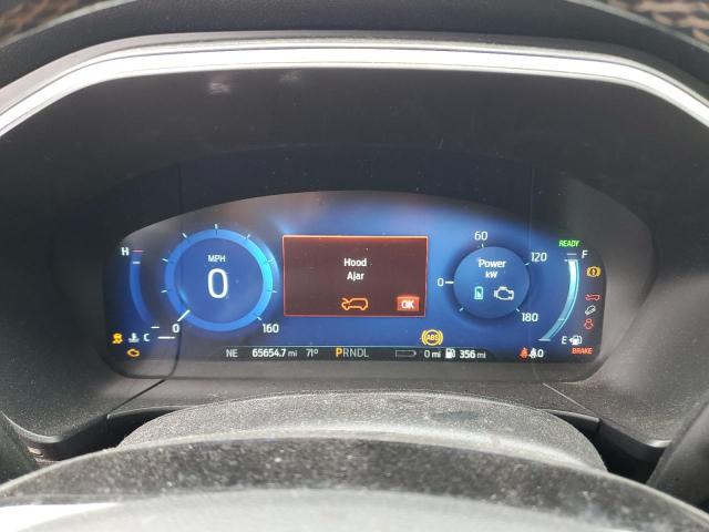 1FMCU0LZ4NUA24020 - 2022 FORD ESCAPE TITANIUM BLACK photo 9