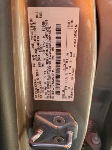 5LMCJ1C90KUL46144 - 2019 LINCOLN MKC GOLD photo 12