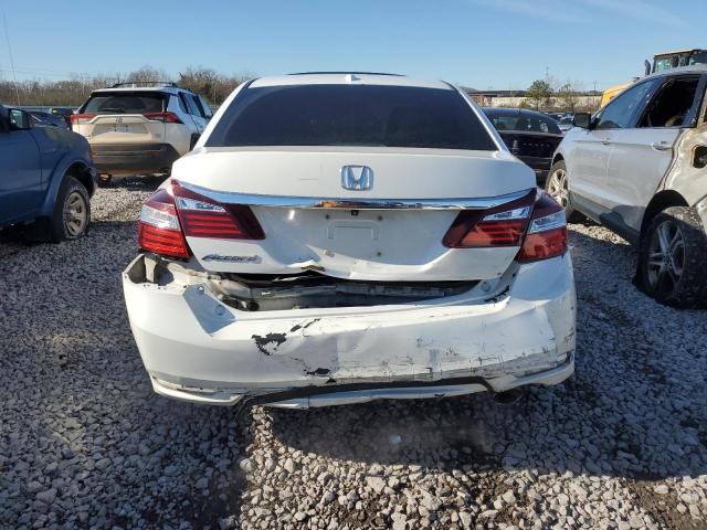 1HGCR2F81GA094147 - 2016 HONDA ACCORD EXL WHITE photo 6