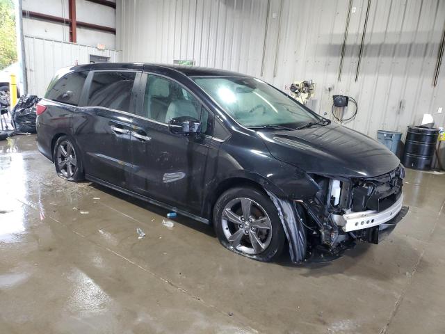 5FNRL6H59MB004282 - 2021 HONDA ODYSSEY EX BLACK photo 4