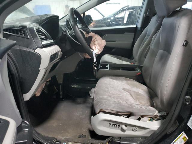 5FNRL6H59MB004282 - 2021 HONDA ODYSSEY EX BLACK photo 7