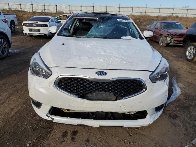 KNALN4D70G5206166 - 2016 KIA CADENZA LUXURY WHITE photo 5