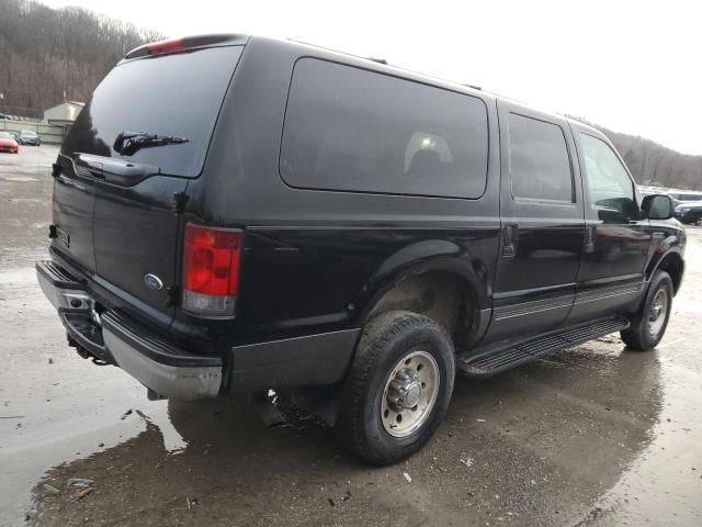 1FMNU41S65EB52761 - 2005 FORD EXCURSION XLT BLACK photo 3