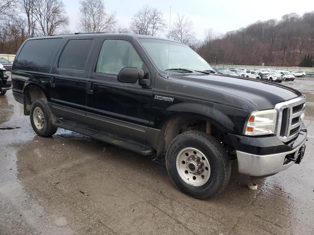 1FMNU41S65EB52761 - 2005 FORD EXCURSION XLT BLACK photo 4