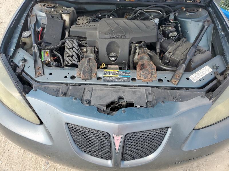 2G2WR554161188361 - 2006 PONTIAC GRAND PRIX GT TEAL photo 11