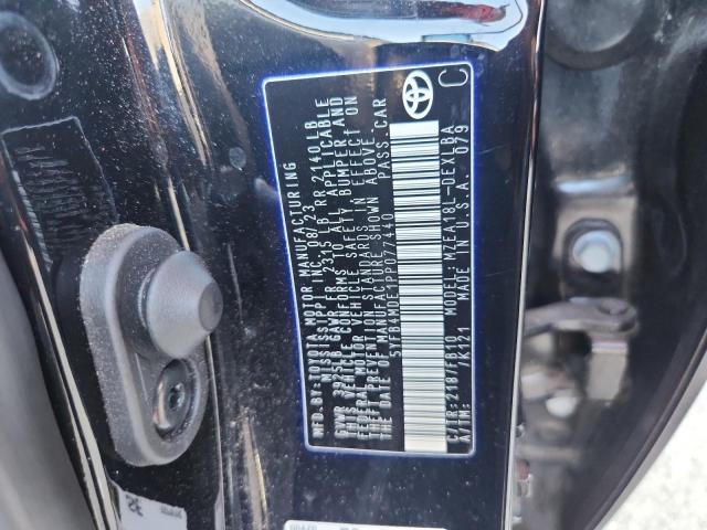 5YFB4MDE1PP077440 - 2023 TOYOTA COROLLA LE BLACK photo 13