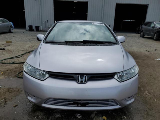 2HGFG12637H511108 - 2007 HONDA CIVIC LX SILVER photo 5