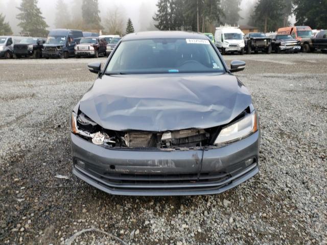 3VWL17AJ8HM269704 - 2017 VOLKSWAGEN JETTA SEL GRAY photo 5