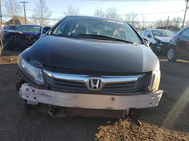 2HGFB2F59CH315738 - 2012 HONDA CIVIC LX BLACK photo 5