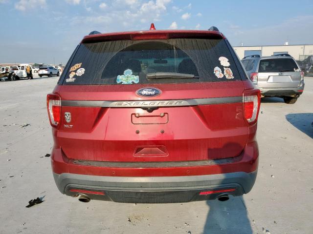 1FM5K7D85HGB39211 - 2017 FORD EXPLORER XLT MAROON photo 6
