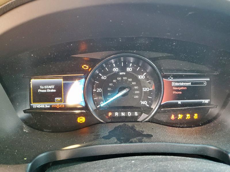 1FM5K7D85HGB39211 - 2017 FORD EXPLORER XLT MAROON photo 9