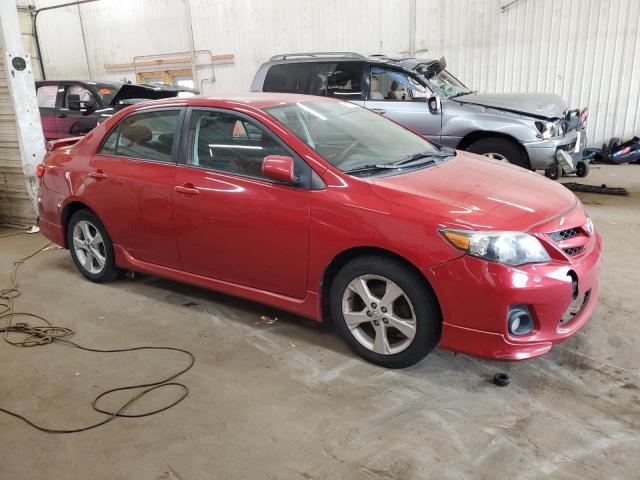 2T1BU4EE8DC058040 - 2013 TOYOTA COROLLA BASE 红色 照片 4