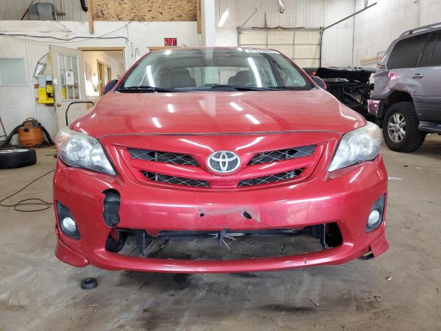 2T1BU4EE8DC058040 - 2013 TOYOTA COROLLA BASE 红色 照片 5