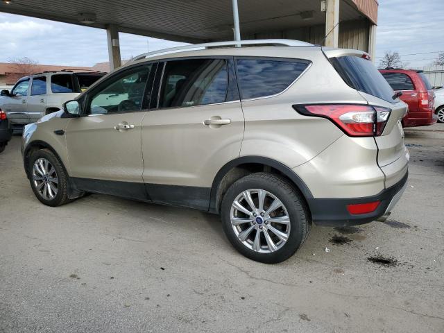 1FMCU0JD9HUF04551 - 2017 FORD ESCAPE TITANIUM GOLD photo 2