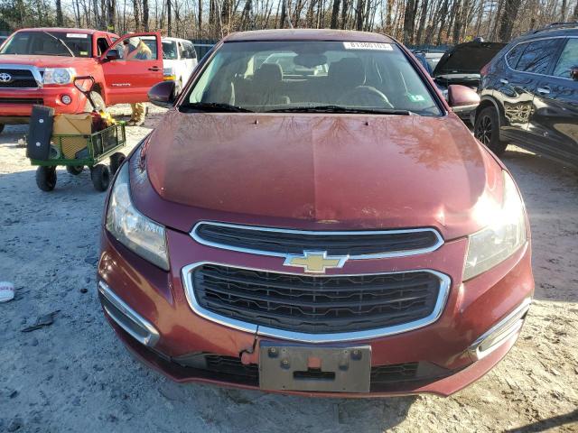 1G1PC5SB7F7197100 - 2015 CHEVROLET CRUZE LT RED photo 5