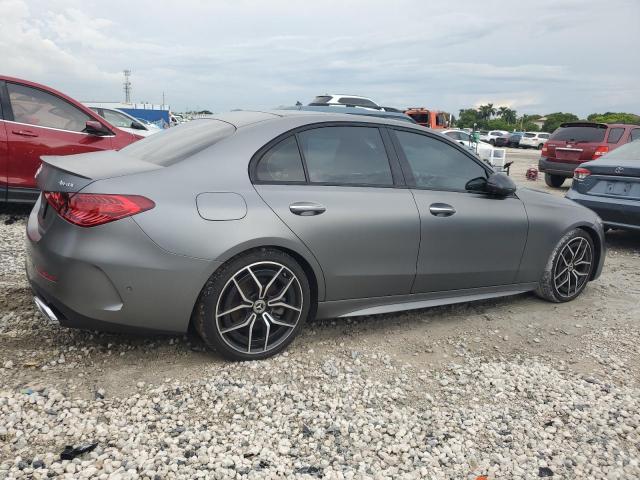W1KAF4HB7NR045140 - 2022 MERCEDES-BENZ C 300 4MATIC GRAY photo 3