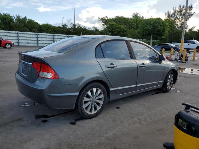 19XFA1F89BE023541 - 2011 HONDA CIVIC EX GRAY photo 3