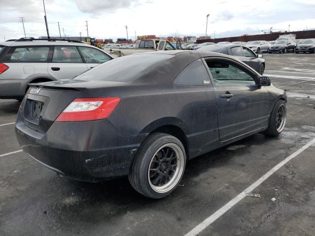 2HGFG12698H577843 - 2008 HONDA CIVIC LX BLACK photo 3