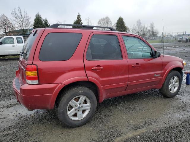 1FMCU59H57KB60117 - 2007 FORD ESCAPE HEV RED photo 3