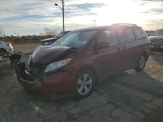 5TDKK3DC4ES411043 - 2014 TOYOTA SIENNA LE BURGUNDY photo 1