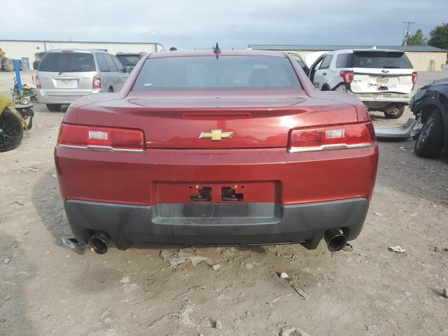 2G1FB1E37F9183031 - 2015 CHEVROLET CAMARO LS BURGUNDY photo 6