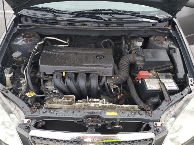 2T1BR32E35C462932 - 2005 TOYOTA COROLLA CE GRAY photo 11