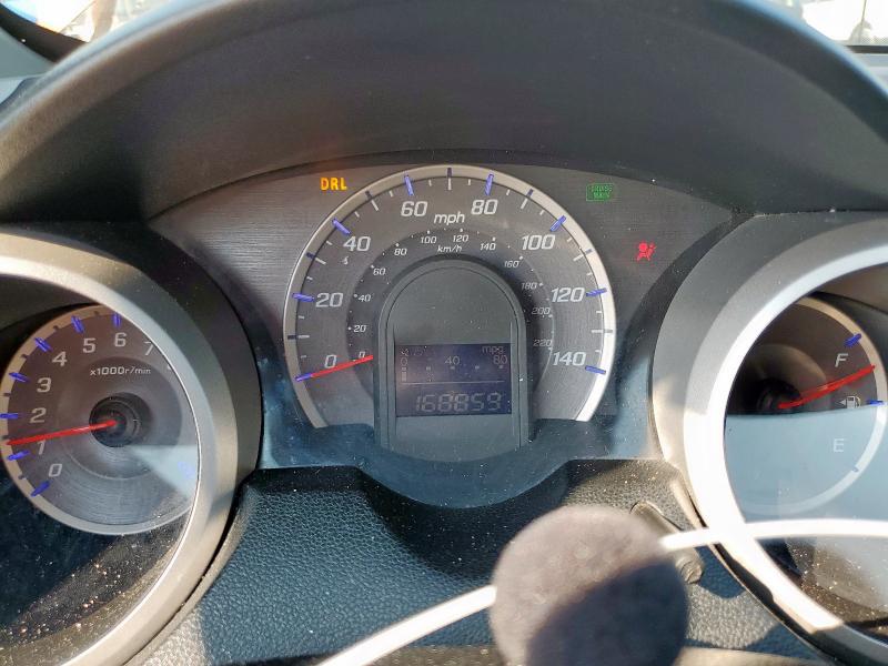 JHMGE884X9S074323 - 2009 HONDA FIT SPORT ORANGE photo 9