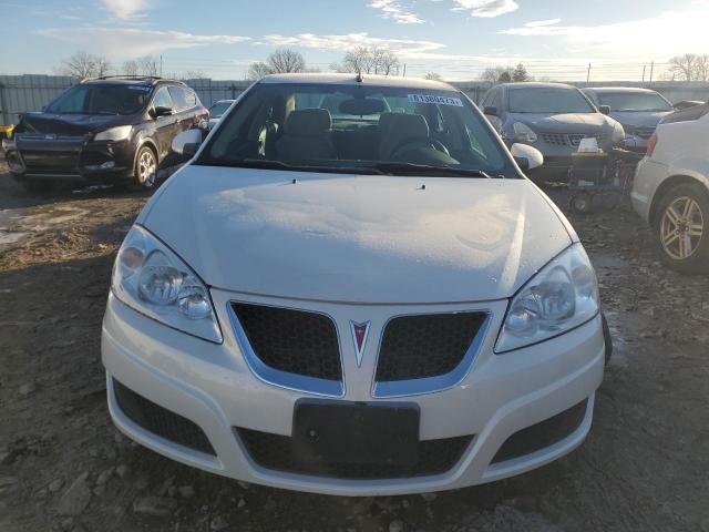 1G2ZJ57B394248116 - 2009 PONTIAC G6 WHITE photo 5