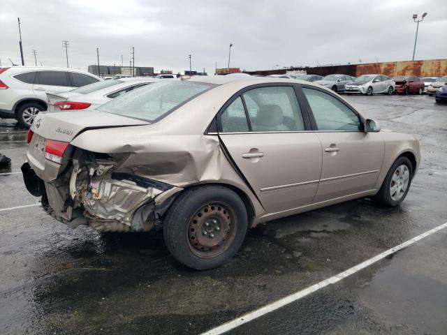 5NPET46C18H370605 - 2008 HYUNDAI SONATA GLS GOLD photo 3