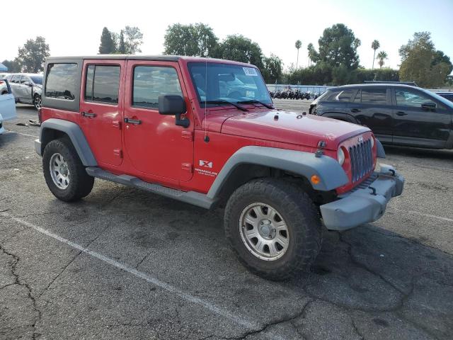 1J4GA39107L119226 - 2007 JEEP WRANGLER X 红色 照片 4