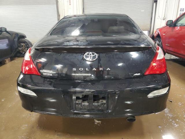 4T1CE30P78U763470 - 2008 TOYOTA CAMRY SOLA SE BLACK photo 6