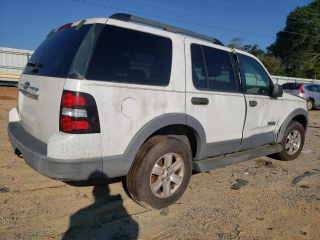 1FMEU73E86UA95172 - 2006 FORD EXPLORER XLT თეთრი ფოტო 3