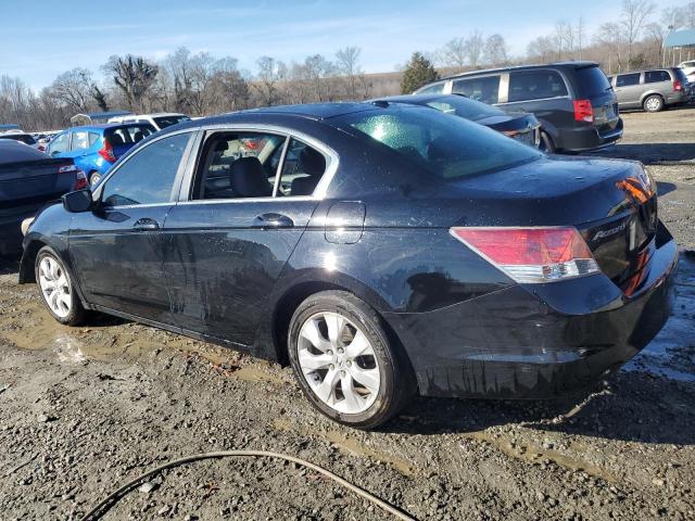 1HGCP25809A060520 - 2009 HONDA ACCORD EXL BLACK photo 2