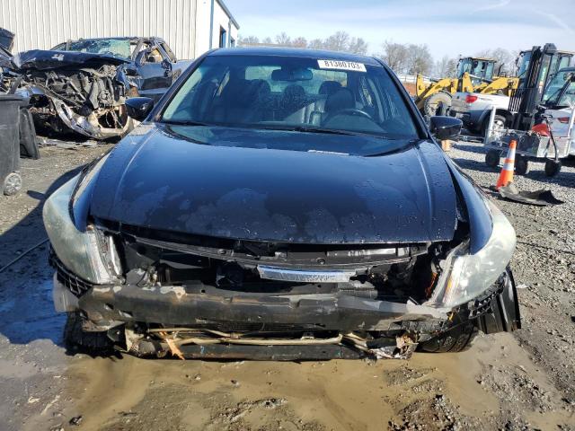 1HGCP25809A060520 - 2009 HONDA ACCORD EXL BLACK photo 5