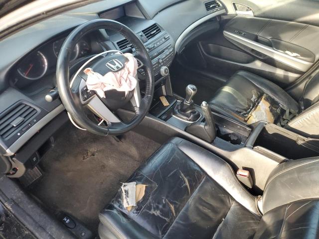 1HGCP25809A060520 - 2009 HONDA ACCORD EXL BLACK photo 8