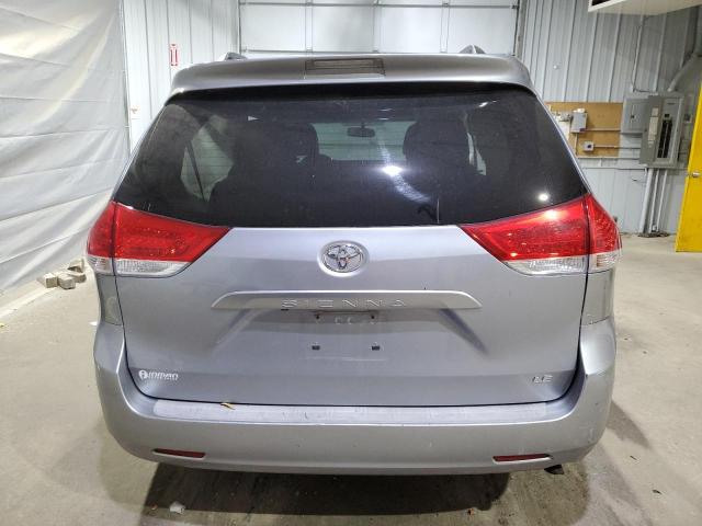 5TDKK3DC2BS175486 - 2011 TOYOTA SIENNA LE SILVER photo 6