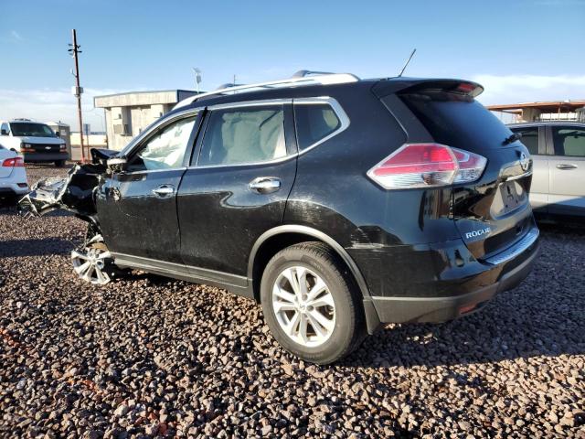 5N1AT2MV8EC753290 - 2014 NISSAN ROGUE S BLACK photo 2